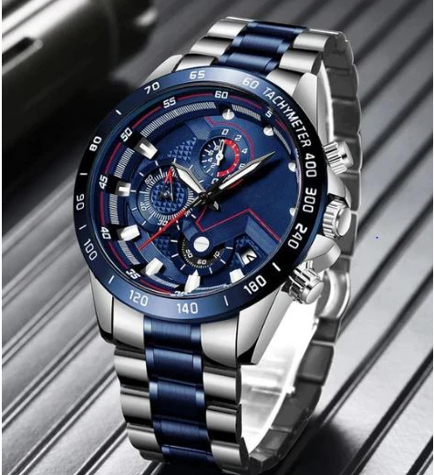 BIG DADDY BLACK BRACELET MEN'S WATCH