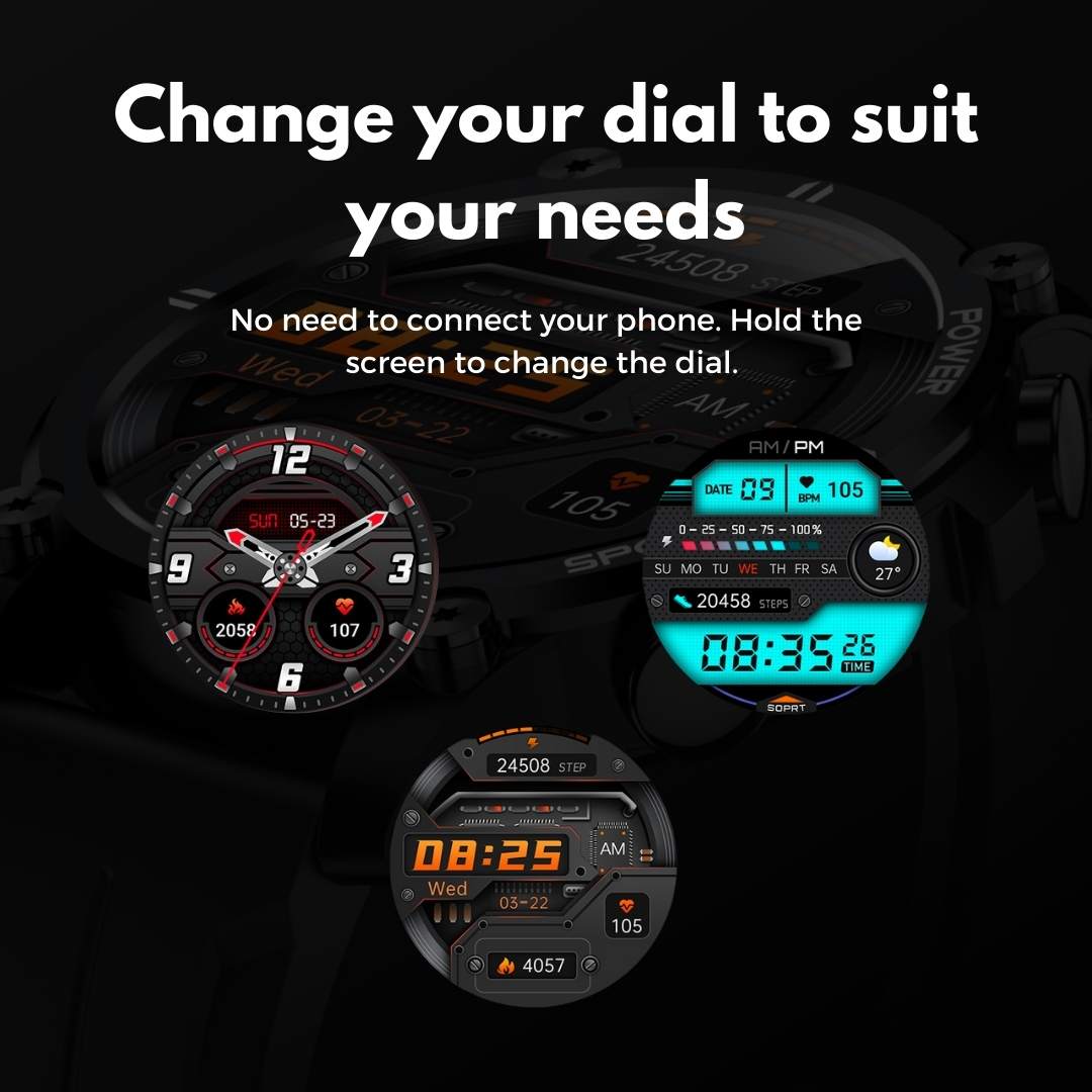 A10 PRO Athlete Series dials