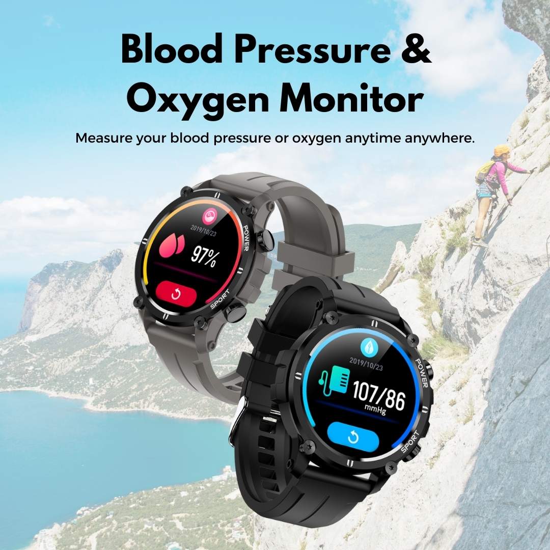 A10 PRO Athlete Series blood pressure and blood oxygen monitor