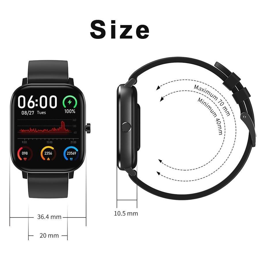 size P8 Plus Smartwatch