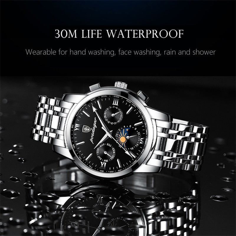 2022 Mens Watches Top Brand Luxury Quartz Watch Men Fashion Luminous Army Waterproof Men Wrist Watch Relogio Masculino 1010G