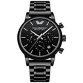 2022 New Fashion Mens Watches with Stainless Steel Top Brand Luxury Sports Chronograph Quartz Watch Men Relogio Masculino