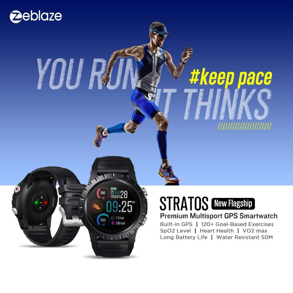 Zeblaze Stratos GPS Smartwatch