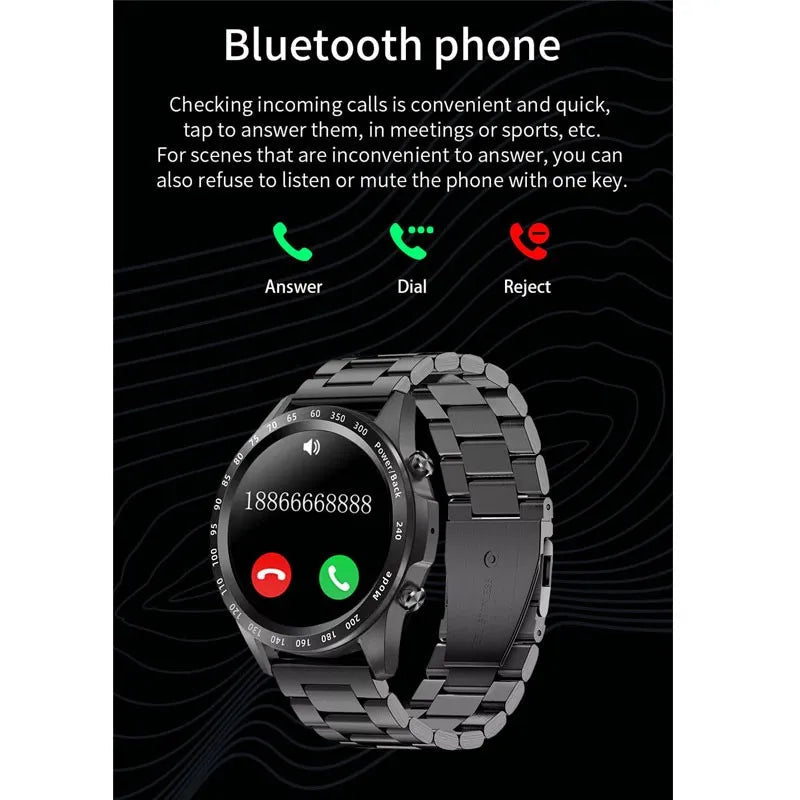 Hudlot - Bluetooth Call Blood Pressure Heart Rate Monitoring Multifunctional Sports Smartwatch