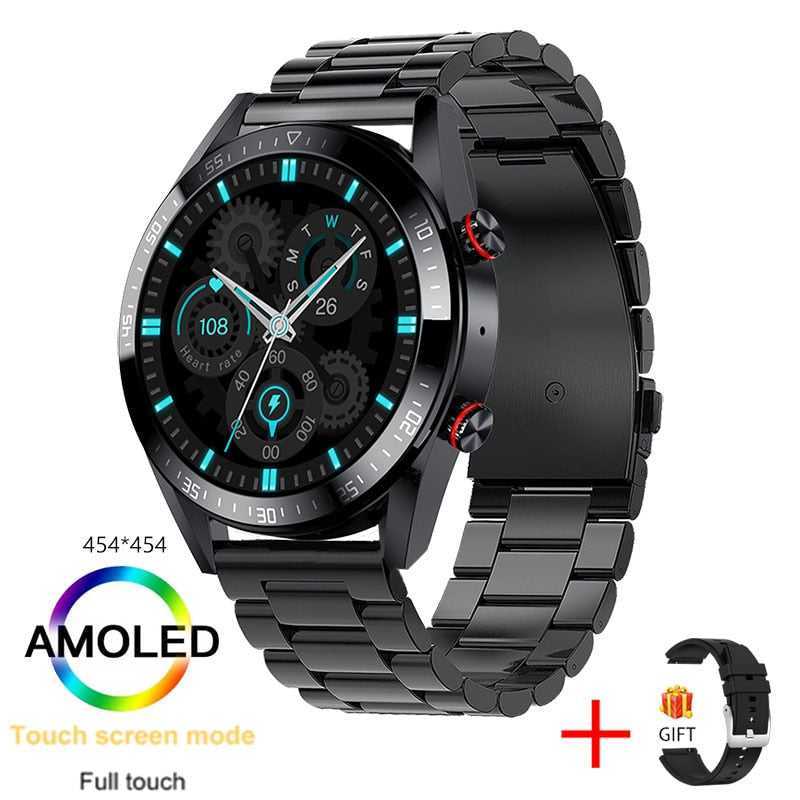 454*454 HD Screen Smart Watch Always Display The Time Bluetooth Call Sports Smart Watch Local Music Smartwatch For Mens Android 
