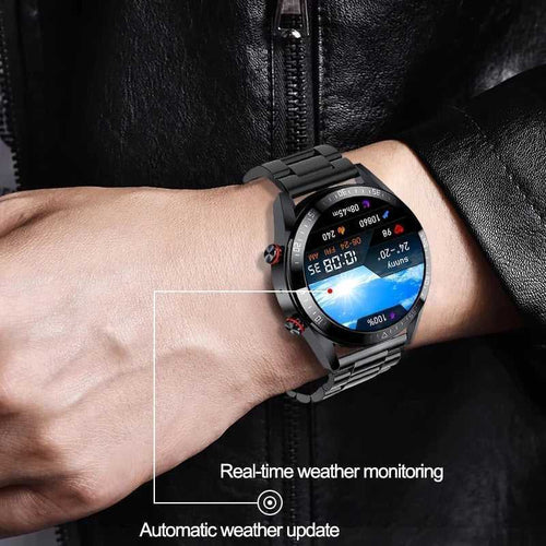 454*454 HD Screen Smart Watch Always Display The Time Bluetooth Call Sports Smart Watch Local Music Smartwatch For Mens Android 