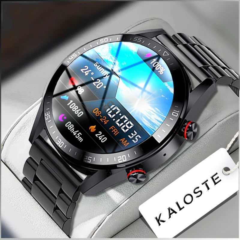 454*454 HD Screen Smart Watch Always Display The Time Bluetooth Call Sports Smart Watch Local Music Smartwatch For Mens Android 