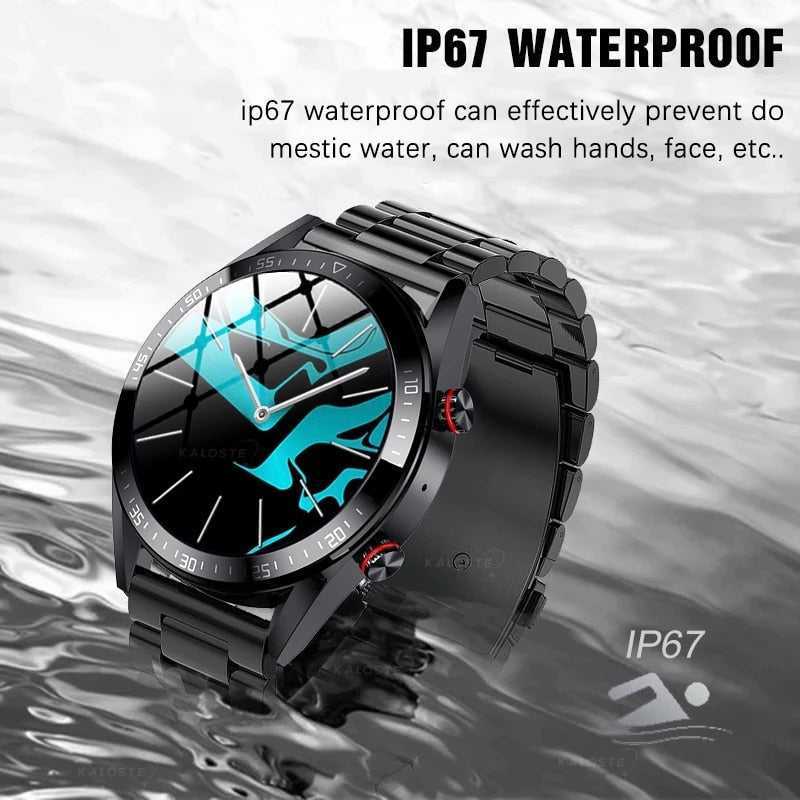 454*454 HD Screen Smart Watch Always Display The Time Bluetooth Call Sports Smart Watch Local Music Smartwatch For Mens Android 