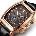 Barrel shape Men's Mechanical Watch Luxury Fashion || Chronograph Men’s Watch – 042