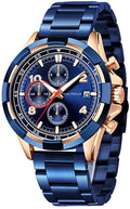BIG DADDY BLACK BRACELET MEN'S WATCH