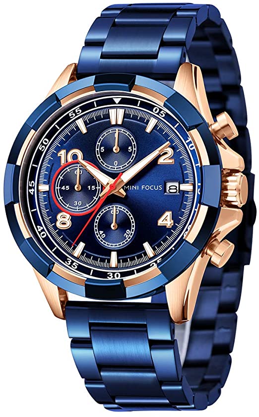 BIG DADDY BLACK BRACELET MEN'S WATCH