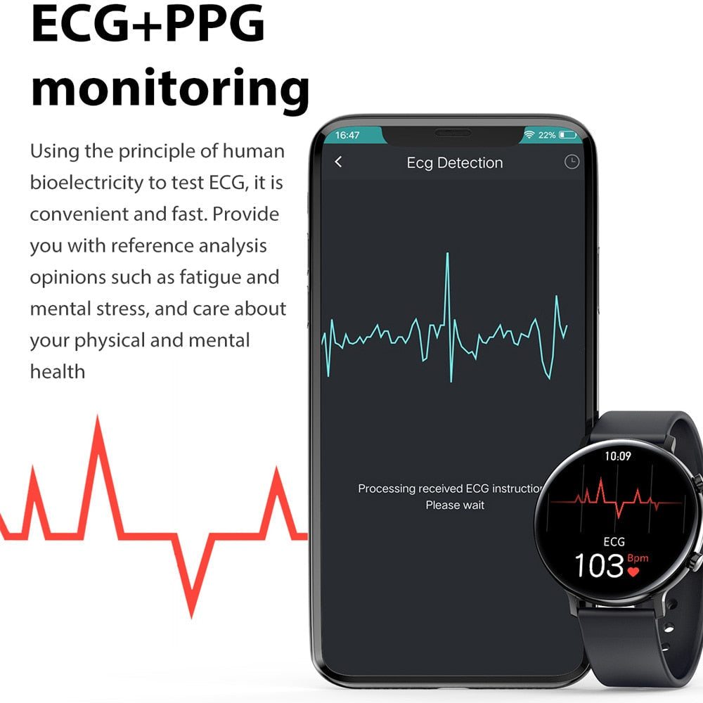 GW33 Smart Watch Women Bluetooth Call Phone Watch HD Screen ECG PPG Smart Bracelet Waterproof Smartwatch Female Watch Lady Gifts