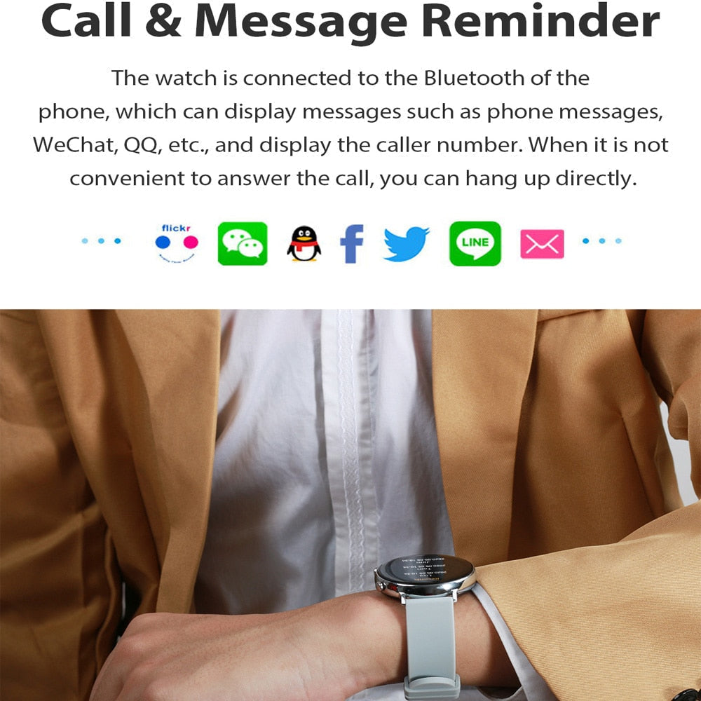 GW33 Smart Watch Women Bluetooth Call Phone Watch HD Screen ECG PPG Smart Bracelet Waterproof Smartwatch Female Watch Lady Gifts