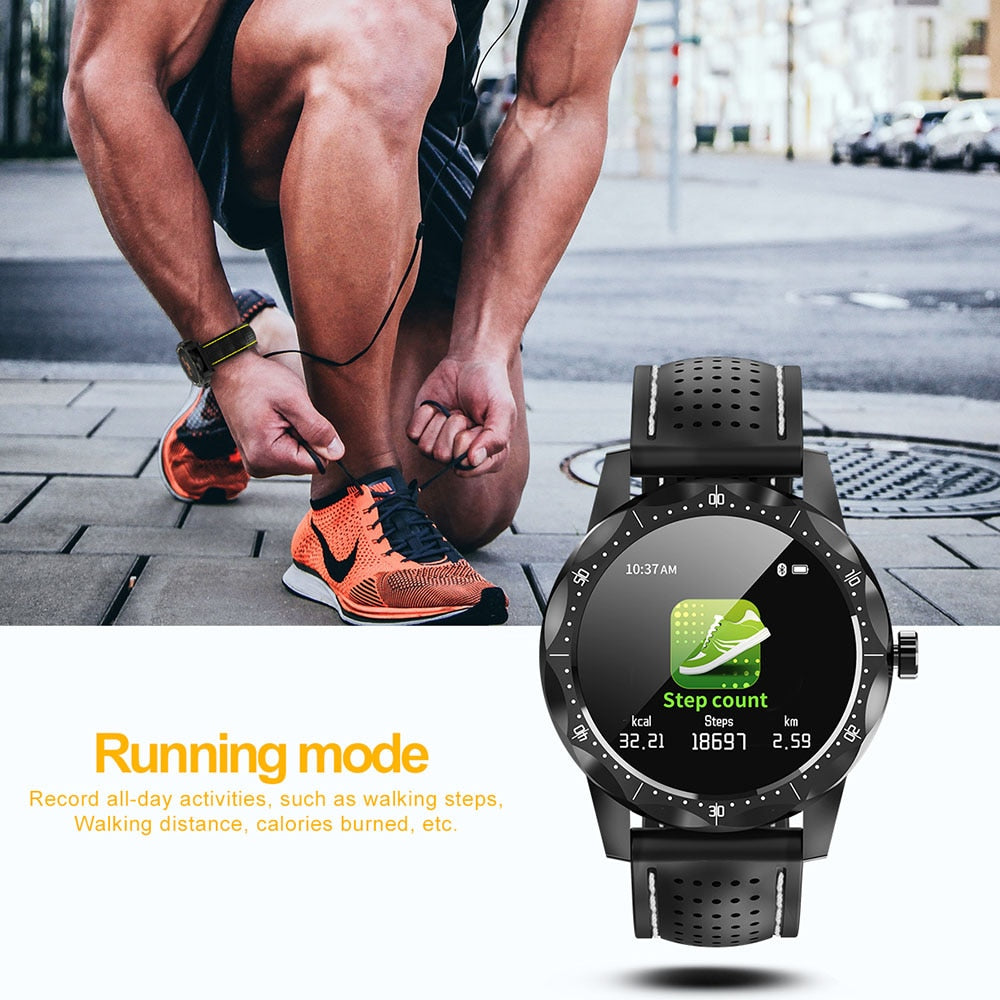 Smart Watch Men IP68 Waterproof Activity Tracker Fitness Tracker Smartwatch Clock BRIM for android iphone IOS phone
