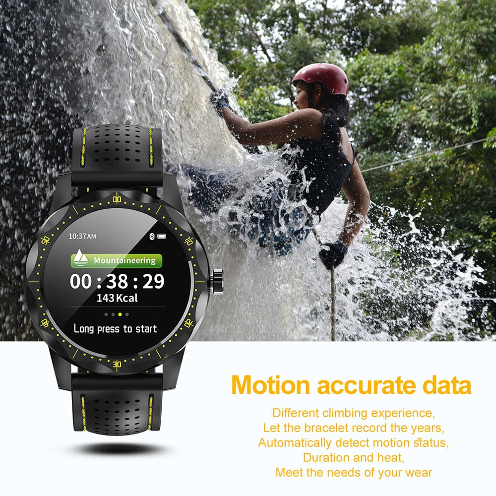 Smart Watch Men IP68 Waterproof Activity Tracker Fitness Tracker Smartwatch Clock BRIM for android iphone IOS phone