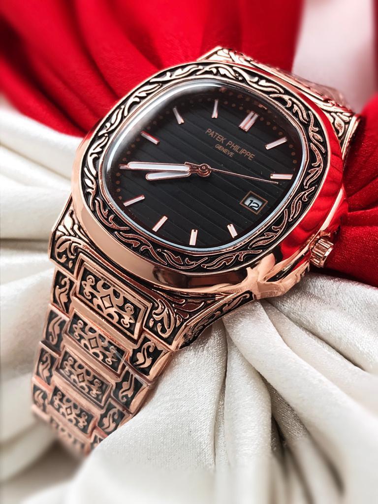 Patek Philippe Engraved Quartz