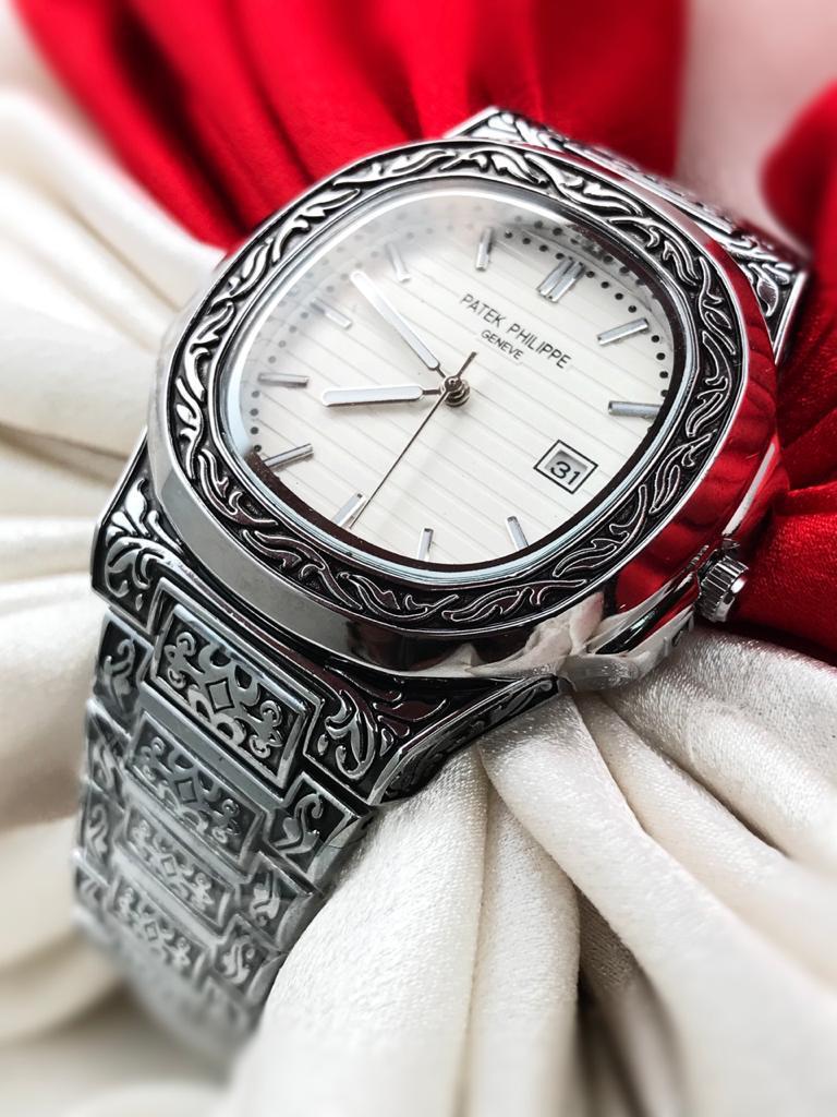 Patek Philippe Engraved Quartz