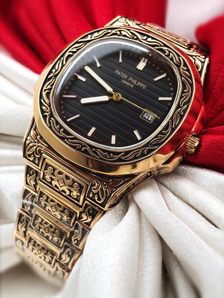 Patek Philippe Engraved Quartz