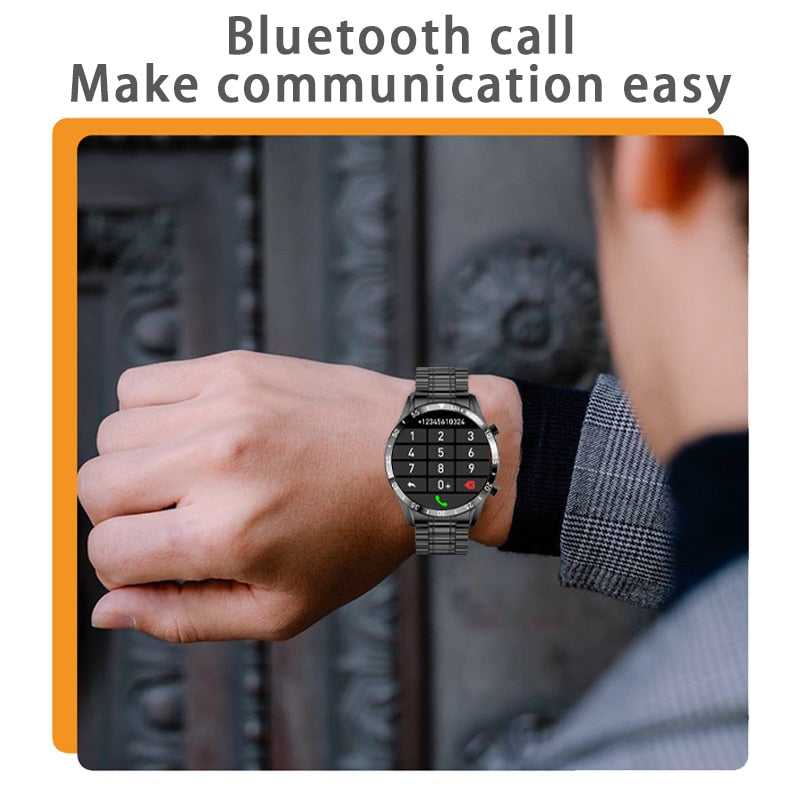 LIGE 2022 New Smart Watch Men Bluetooth Call Watch IP67 Waterproof Sports Fitness Watch For Android IOS Men Smart Watch 2022+Box