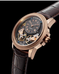Luxury Gemini II Brown Grey Stainless Steel || Chronograph Men’s Watch – 051
