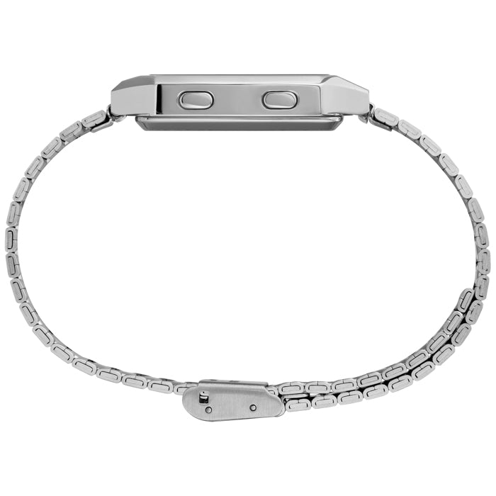 Timex Q LCA Reissue Digital 33mm Silver