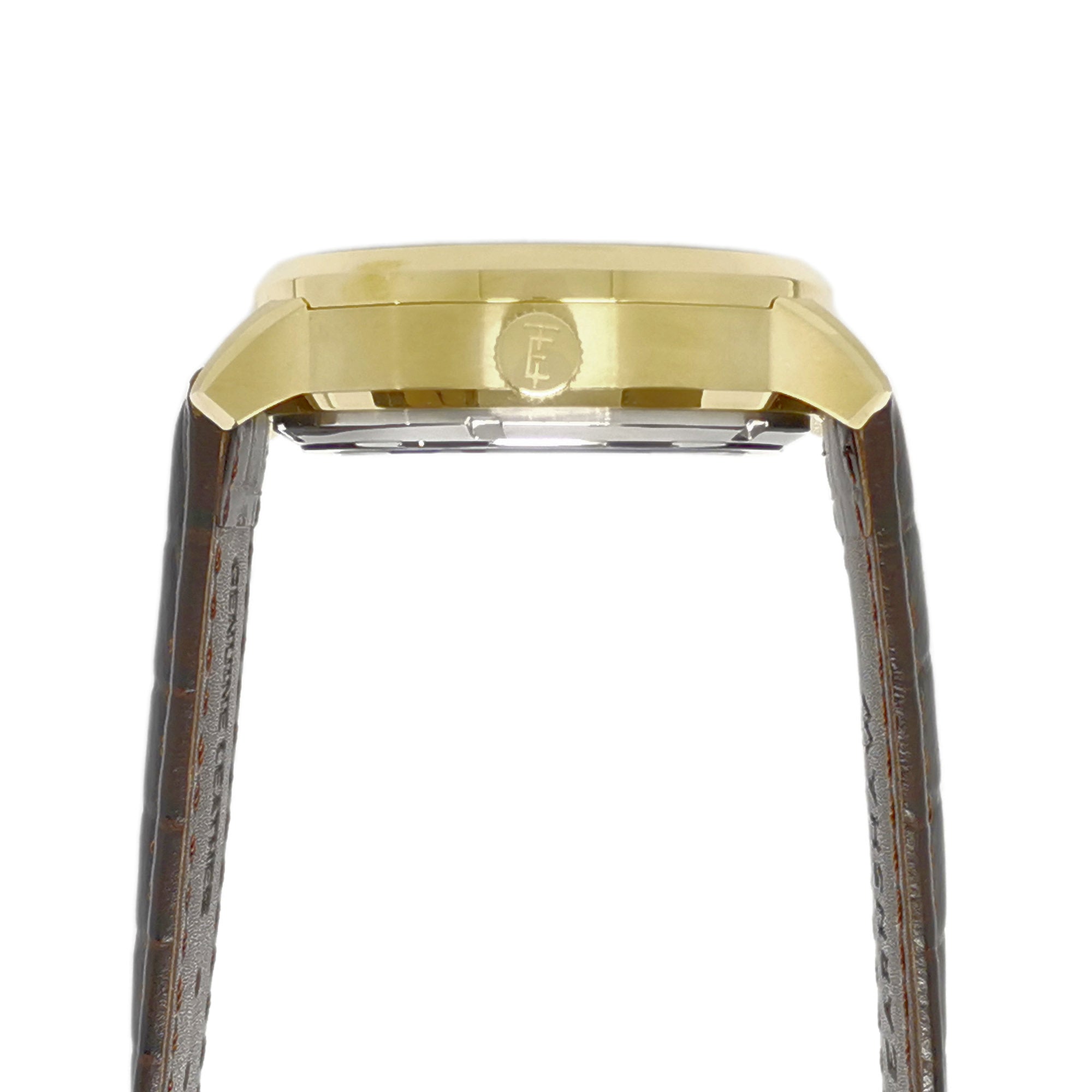 Thomas Earnshaw Brewster Double Barrel Automatic Silver Brown