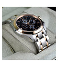 Fashion Men Stainless belt Watch Luxury Calendar-199105