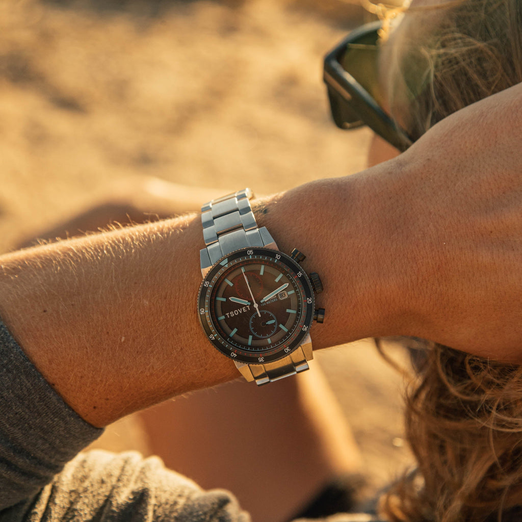 Tsovet SLR FW42 Solar Power Chronograph Black