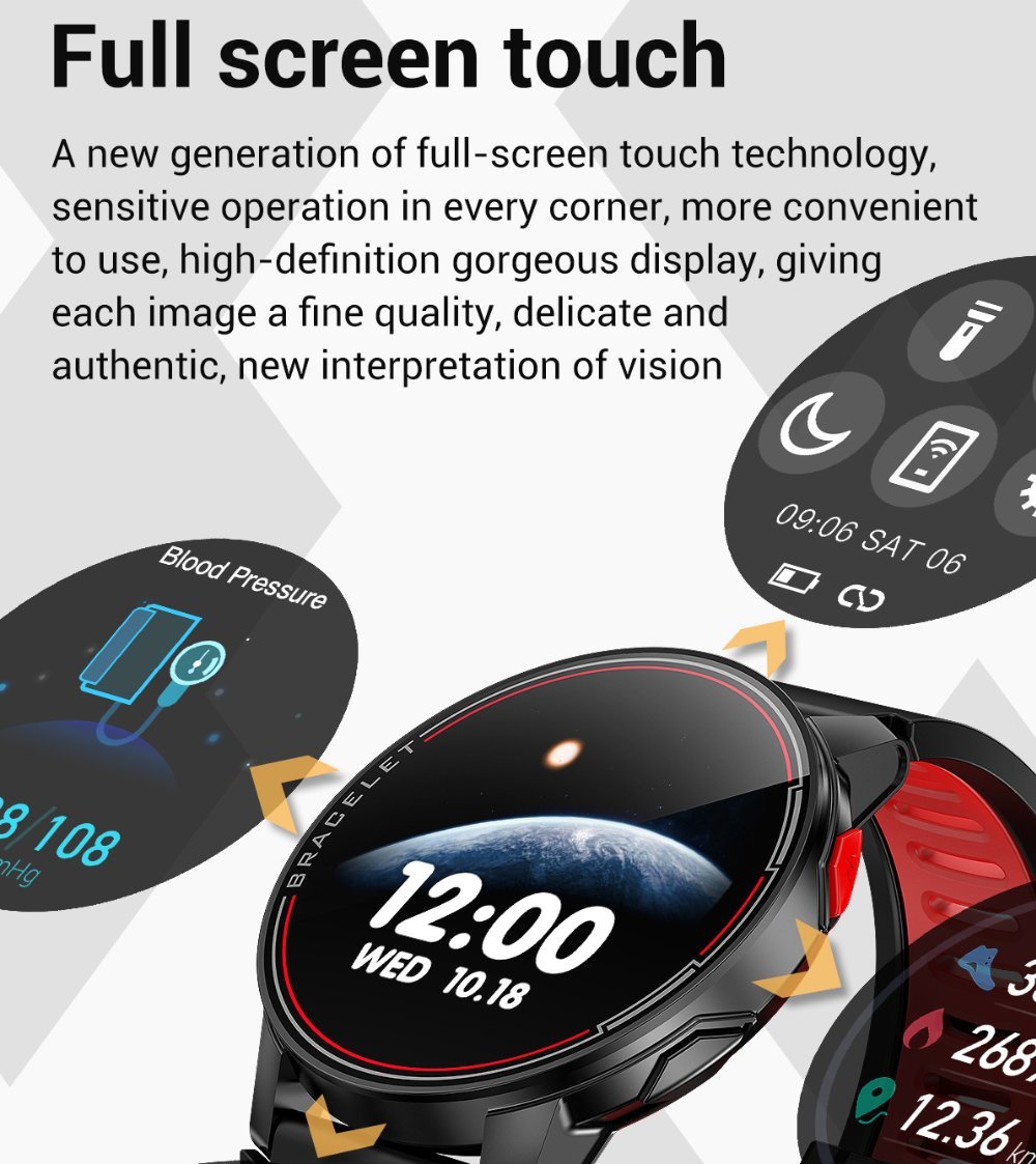 full touch screen