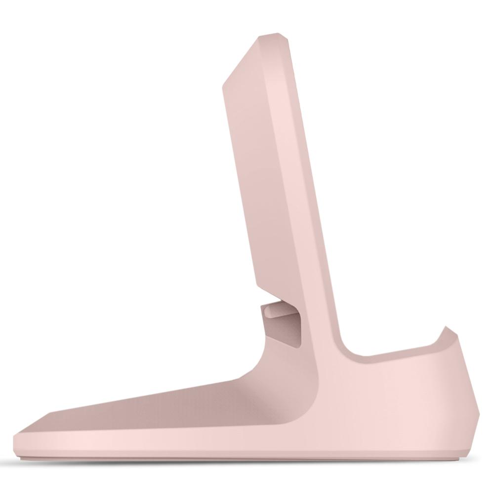 Apple Watch Night Stand	S350 Pink Sand	side view		