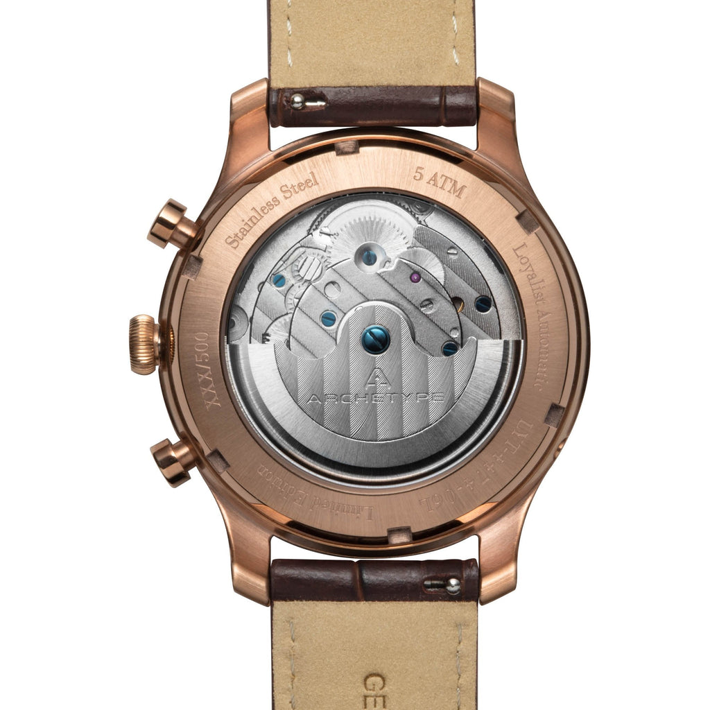 Archetype Loyalist Automatic Rose Gold Coffee