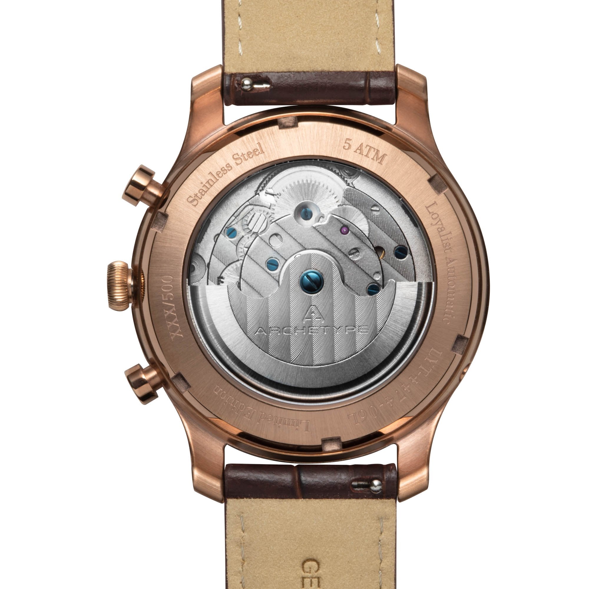 Archetype Loyalist Automatic Rose Gold Coffee