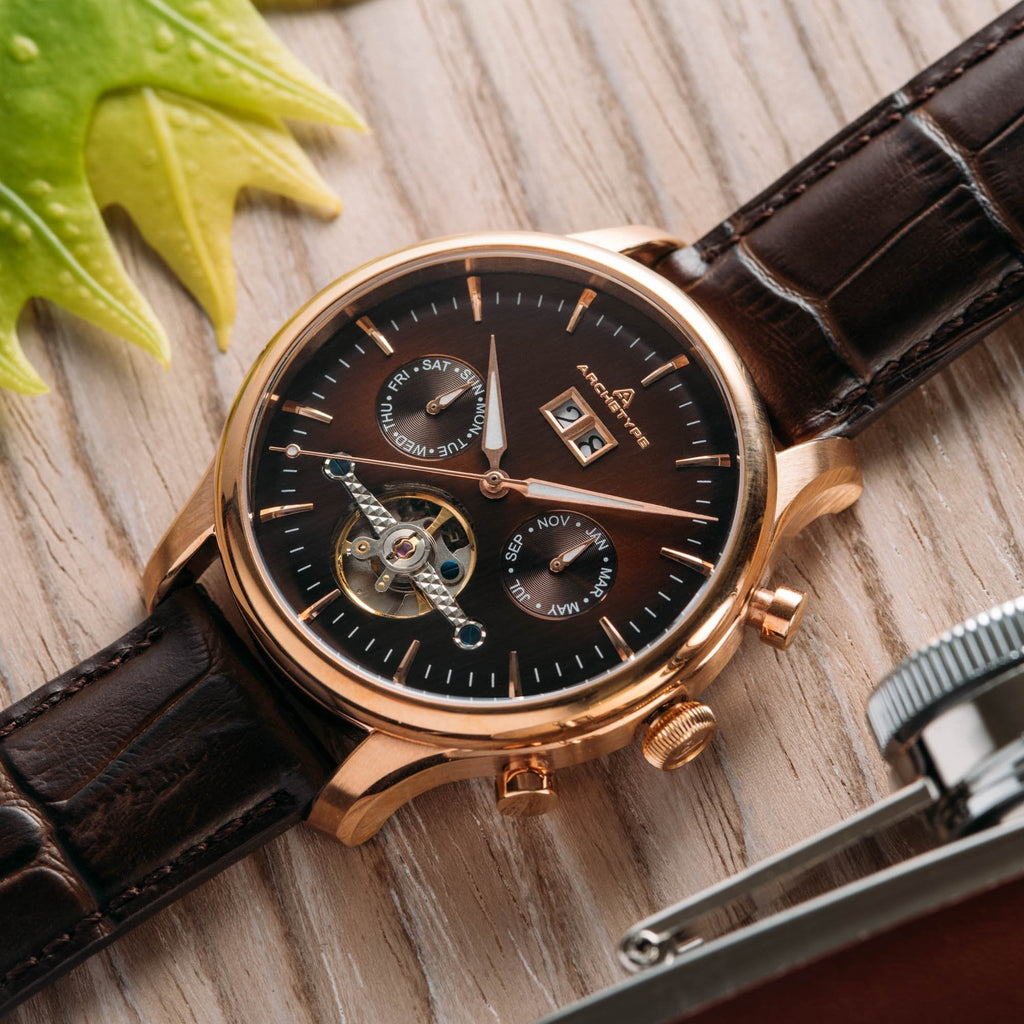Archetype Loyalist Automatic Rose Gold Coffee