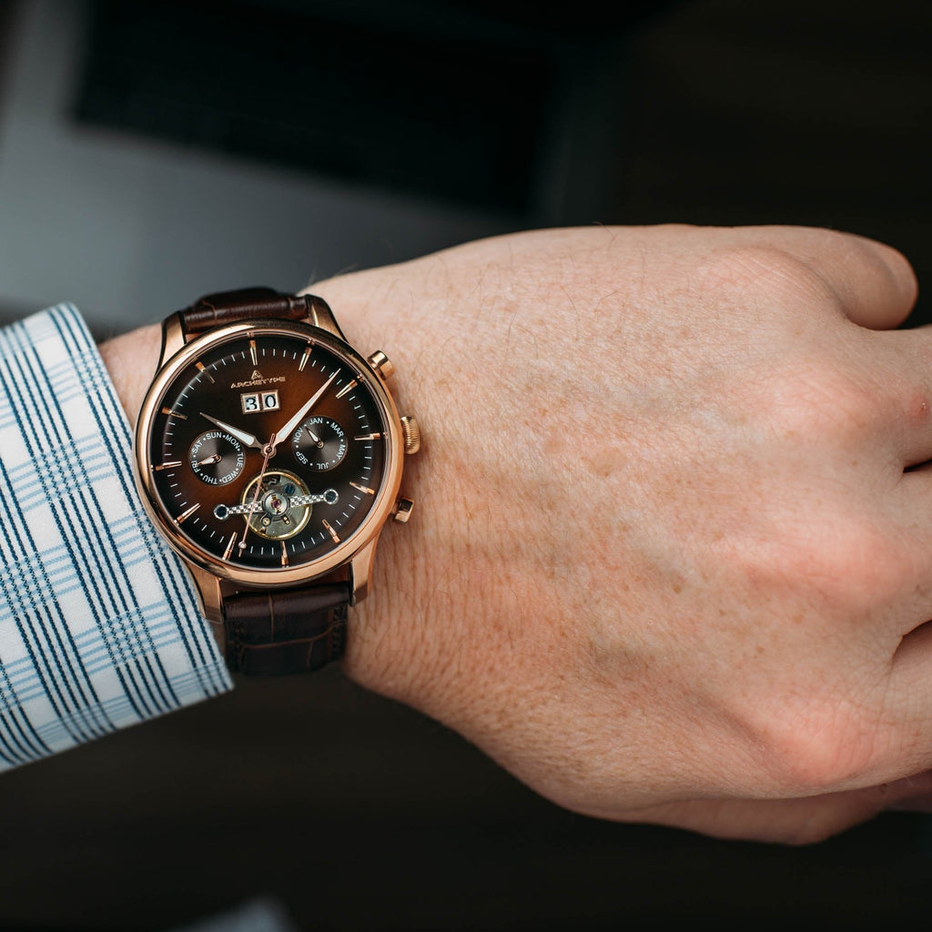 Archetype Loyalist Automatic Rose Gold Coffee