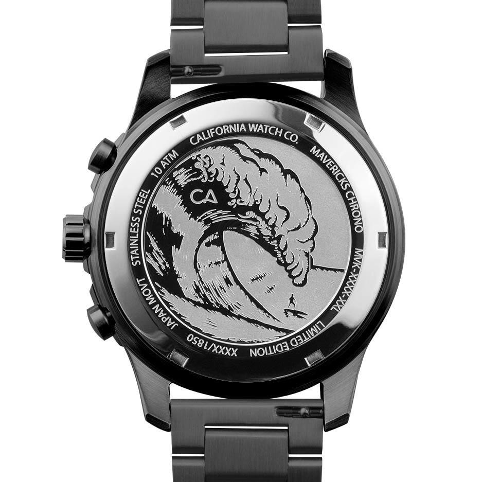 California Watch Co. Mavericks Chrono SS All Gunmetal