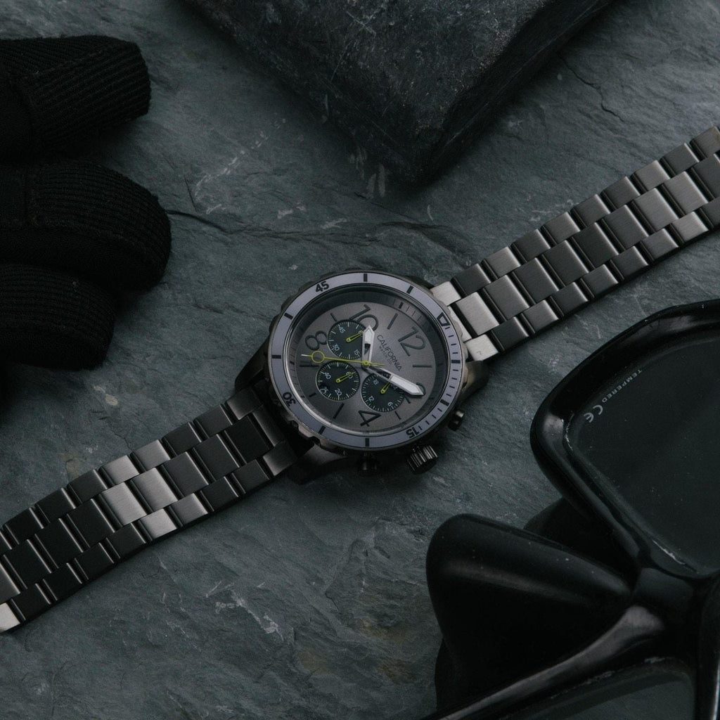 California Watch Co. Mavericks Chrono SS All Gunmetal