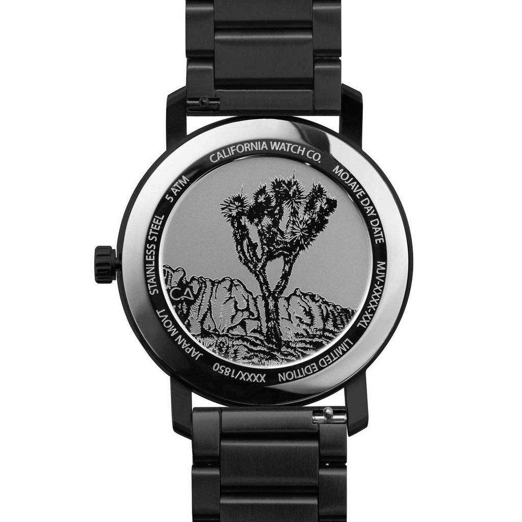 California Watch Co. Mojave SS All Black Gold