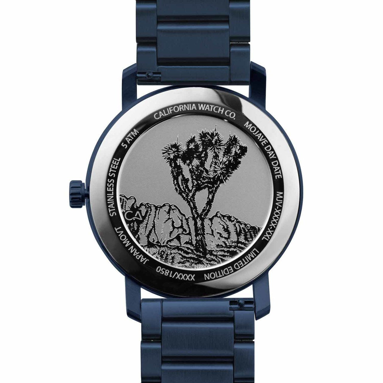 California Watch Co. Mojave SS Deep Blue