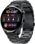 BIG DADDY SOLID BLACK BRACELET MEN'S WATCH