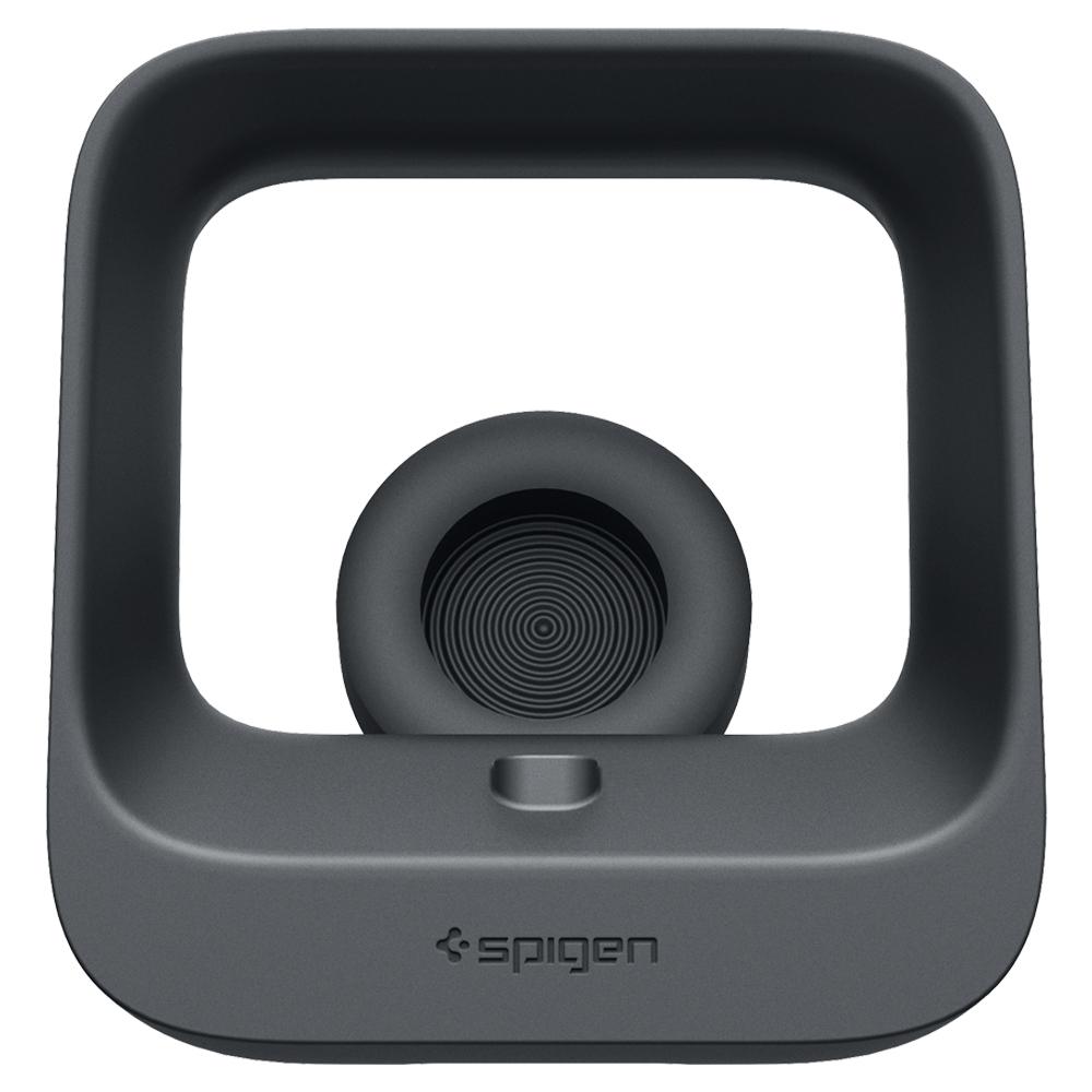 Apple 2-in-1 Stand S316 in charcoal showing the front without any devices charging