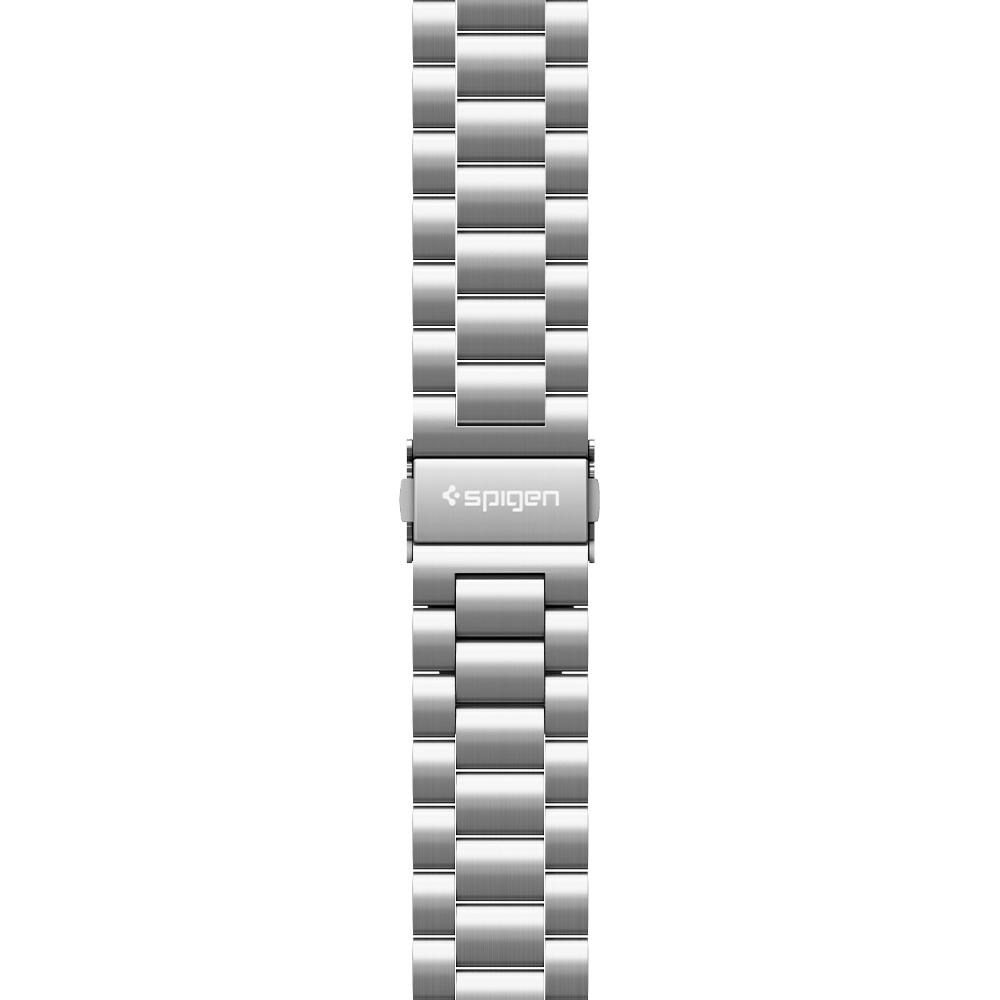 Galaxy Watch 3 (45mm) Watch Band Modern Fit (22mm) in silver showing the band only