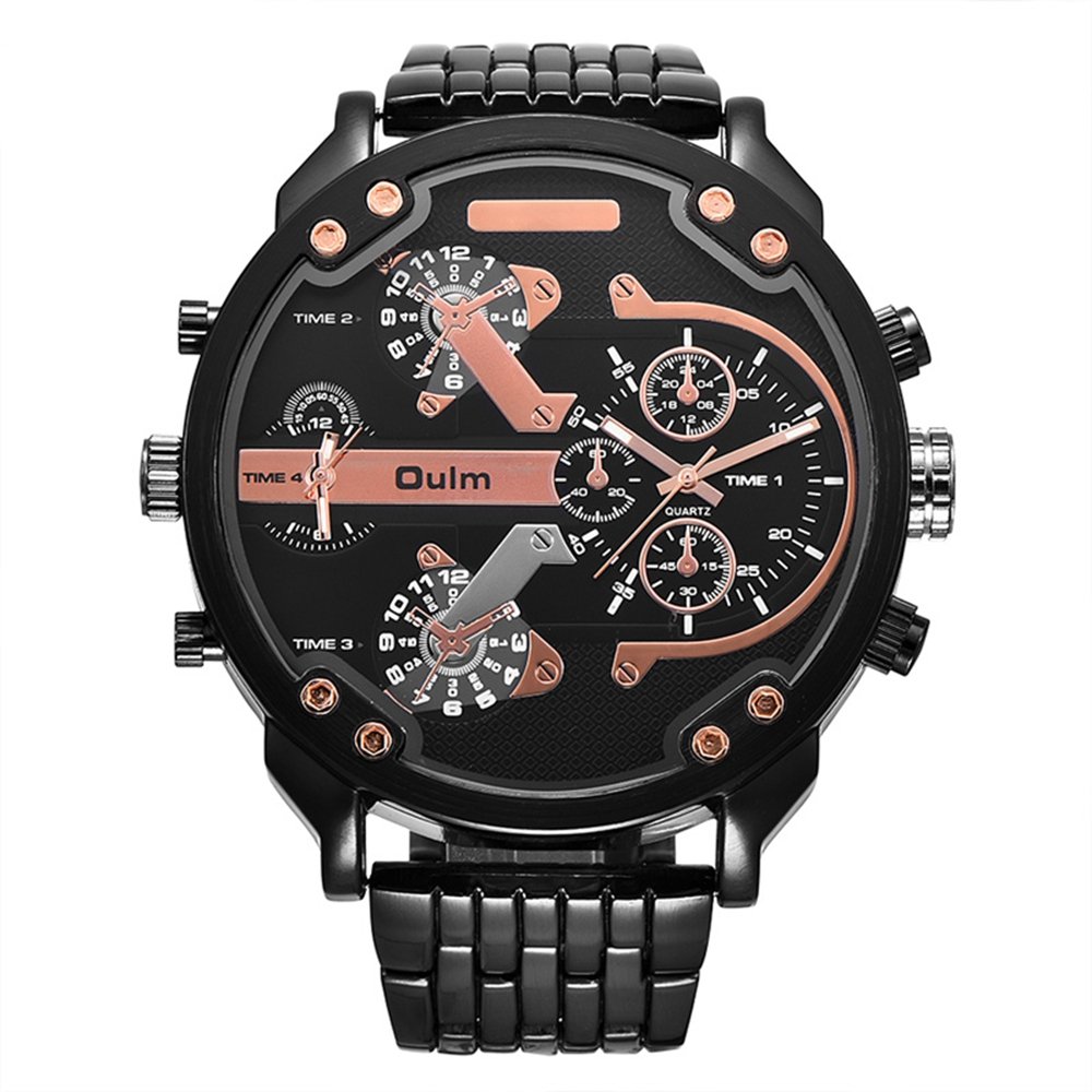 BIG DADDY BLACK BRACELET MEN'S WATCH
