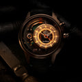 The Electric Cazino Rose Gold Green