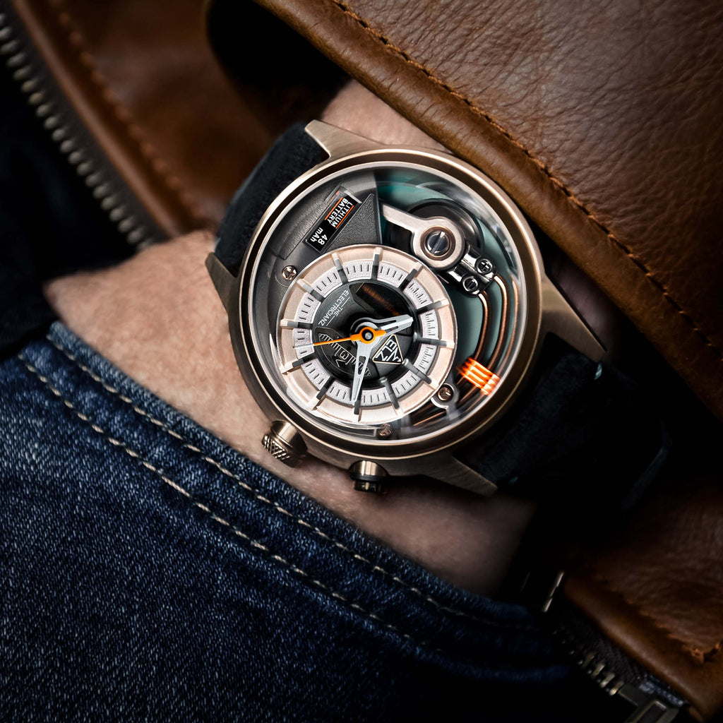 The Electric Cazino Rose Gold Green
