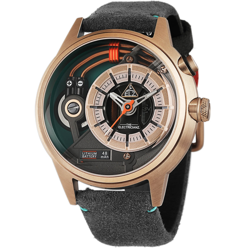 The Electric Cazino Rose Gold Green