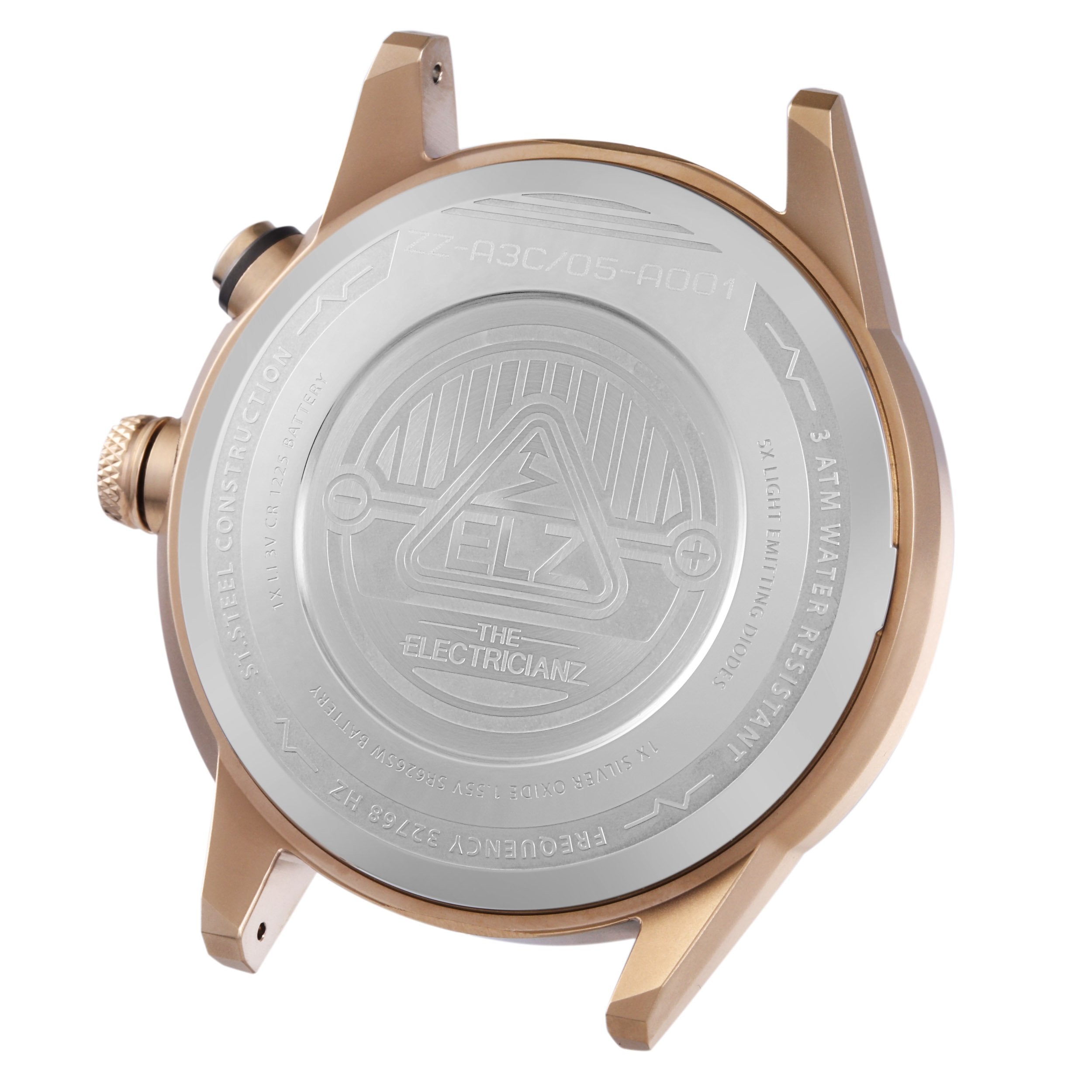 The Electric Cazino Rose Gold Green