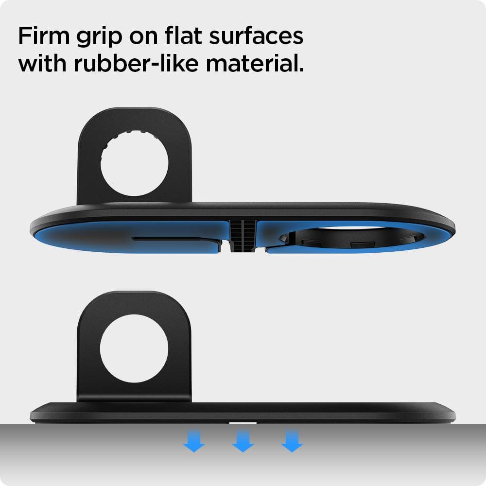 MagFit Duo showing its firm grip on flat surfaces with rubber-like material
