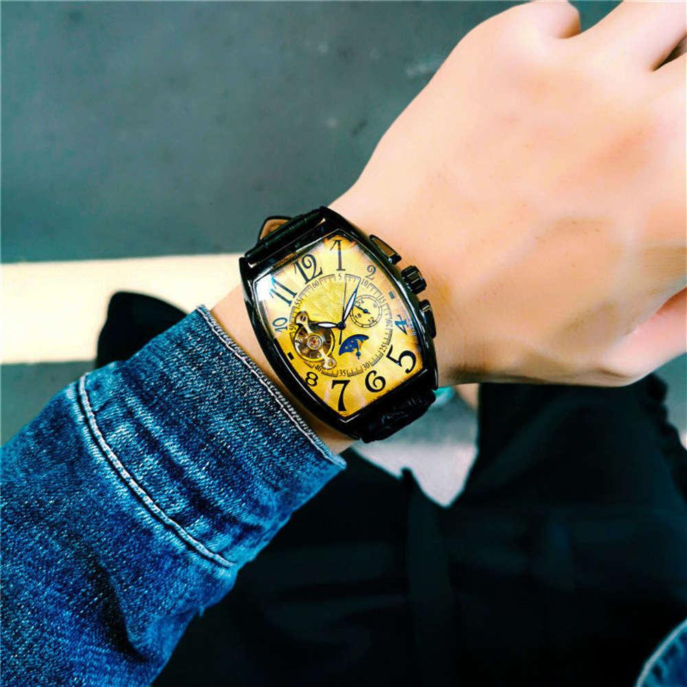 luxury waterproof luminous multifunctional mechanical watch