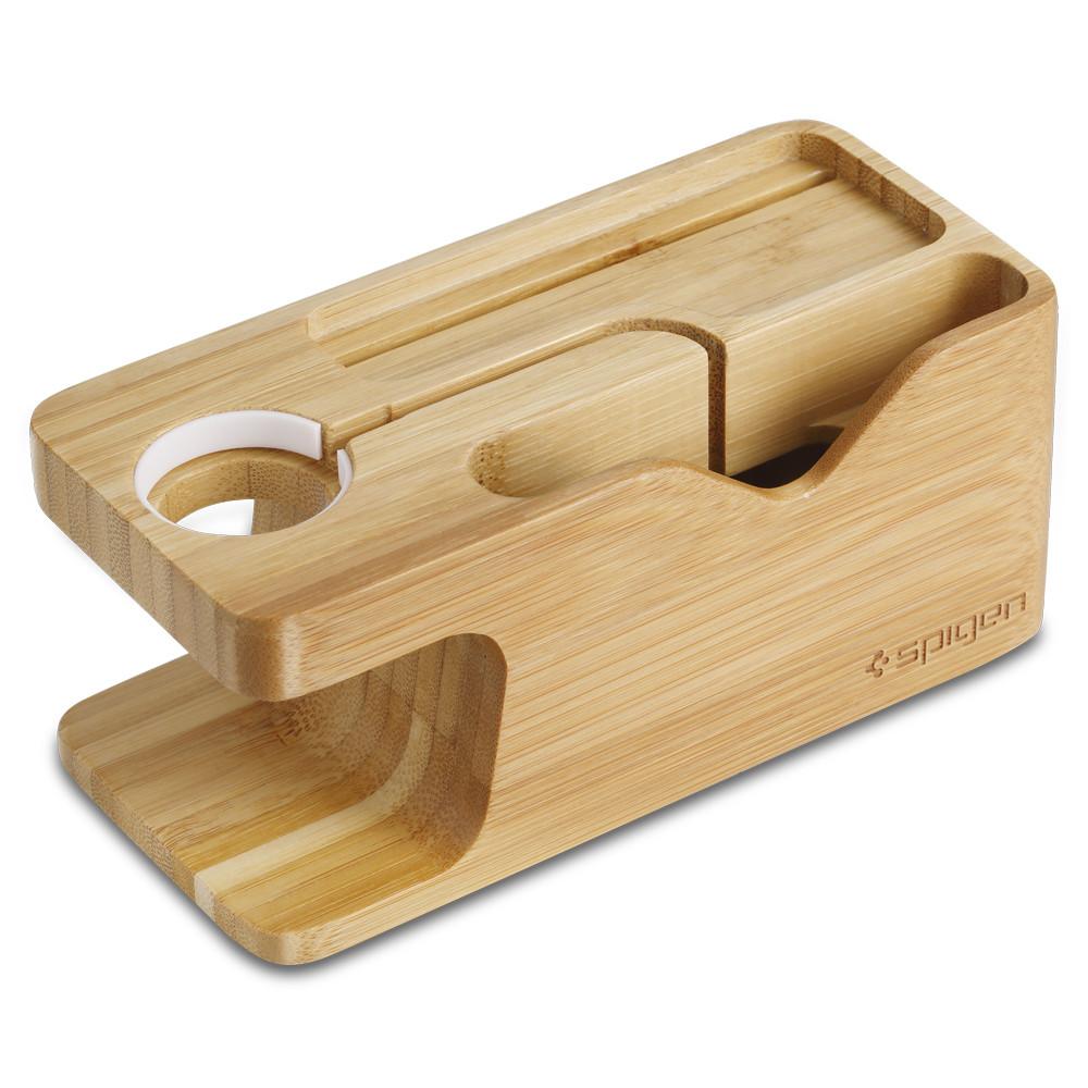 Apple Watch + Phone Stand S370 showing the top, side and front