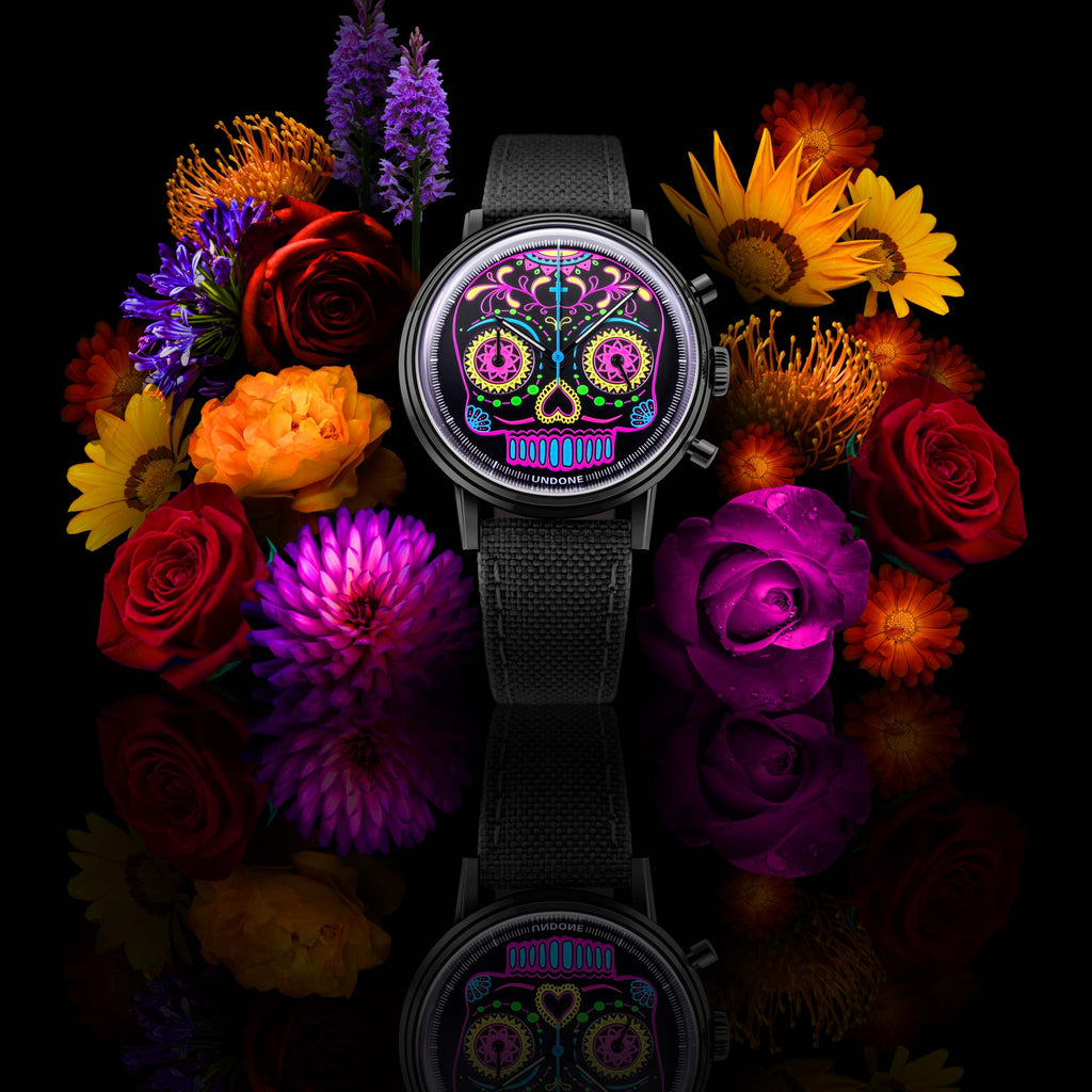 UNDONE Calavera Neon Chrono